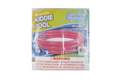 AirTime™ Inflatable 3 Ring Pink Kiddies Pool 152x30cm - Age 2-6yrs