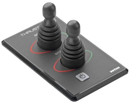 VETUS Bow & stern thruster panel with two joysticks and time delay, 12 / 24 V BPJDE2