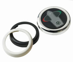 VETUS Round bow thruster touch panel with time delay, built in Ø 52 mm, 12 / 24 V BPSR