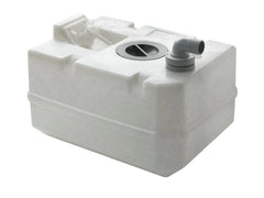VETUS Synthetic waste water tank 40 L incl. connections and insp. lid (excl. inlet fitting) BTANK40C