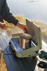 Coleman Cascade™ 3-in-1 Camping Stove, Portable, Easy to Clean, Durable, Improved Control, 24000 BTUs, Wind Guards