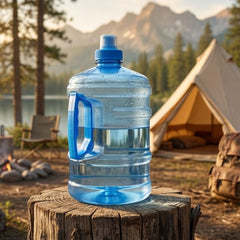 Wildtrak 2L Extra Large Pop top Hydration Water Bottle with Easy Grip Handle