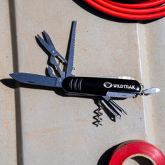Wildtrak 15 in 1 Multi Function Tool with Army Knife
