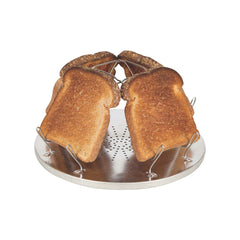 Wildtrak Folding Stainless Steel 4 Slice Toaster