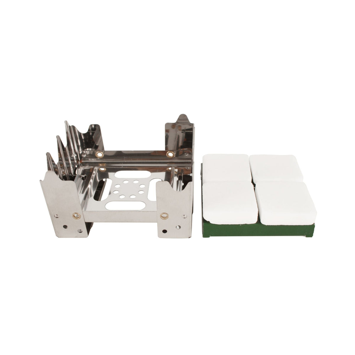 Wildtrak Folding Camp Stove with Fuel Tablets 12x9x3cm
