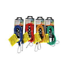Wildtrak 90cm Bungee Cord with Carabiners - Assorted Colours