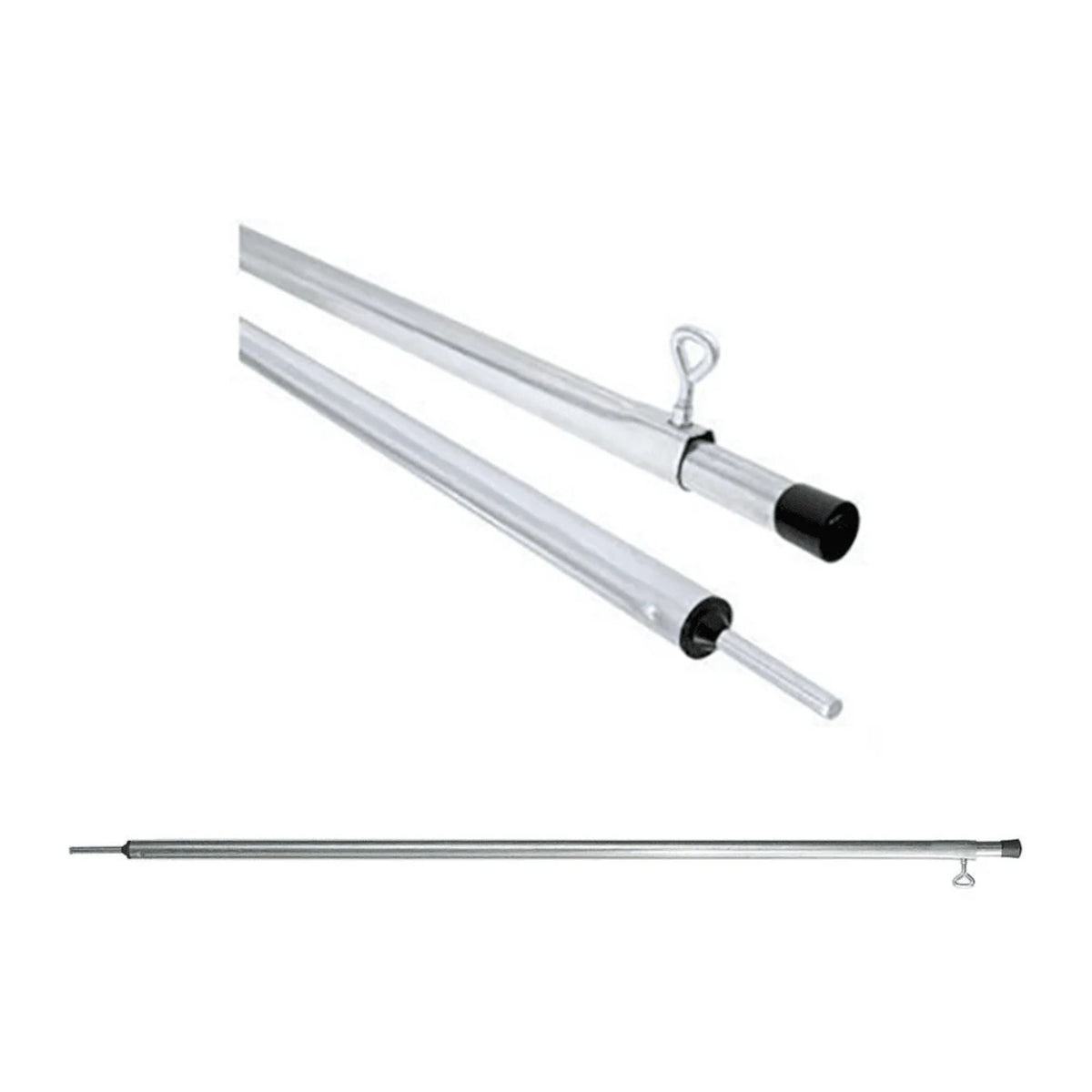 275cm Pole Extendable Galvanised