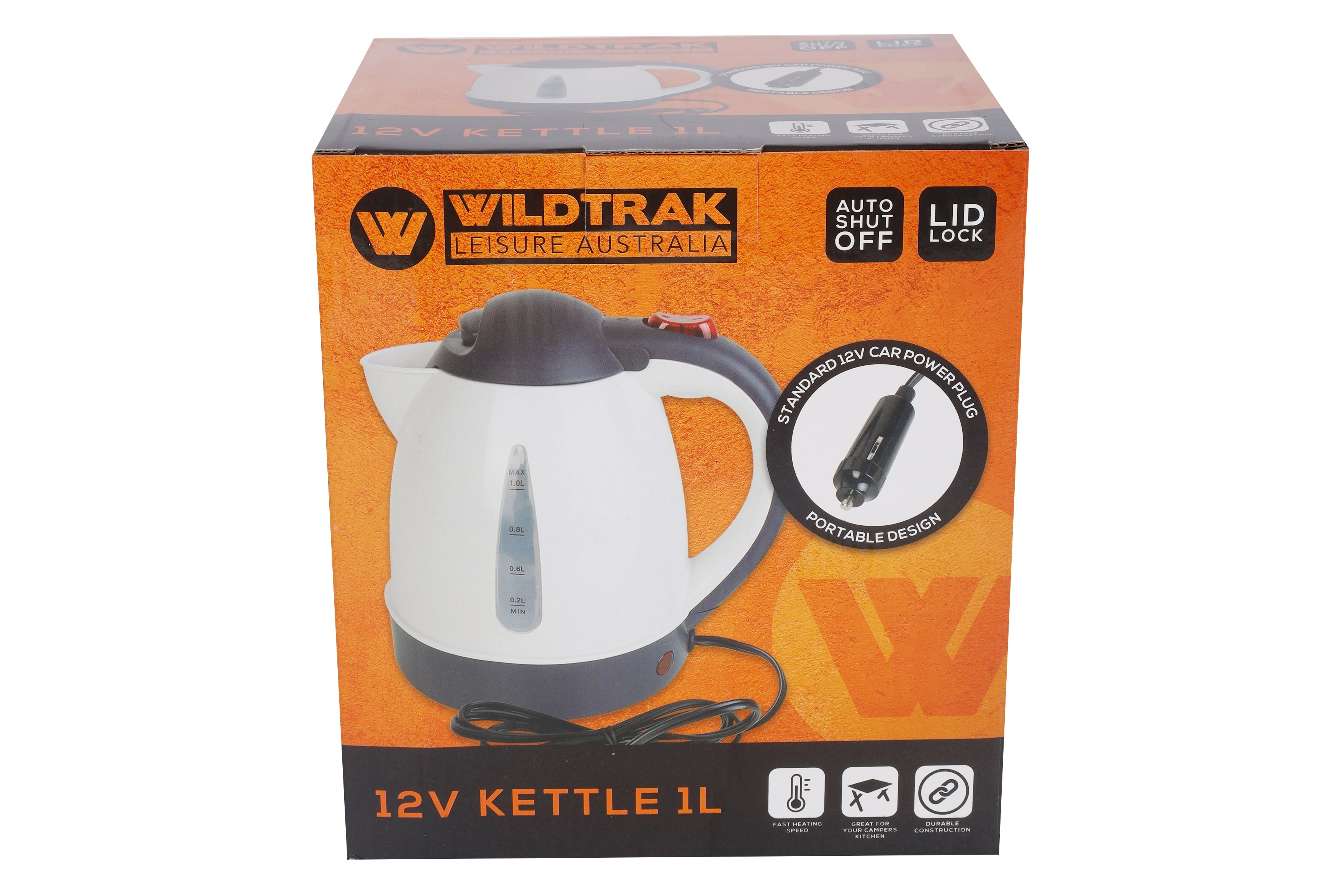 Wildtrak™ 12V 1 Litre Portable Kettle