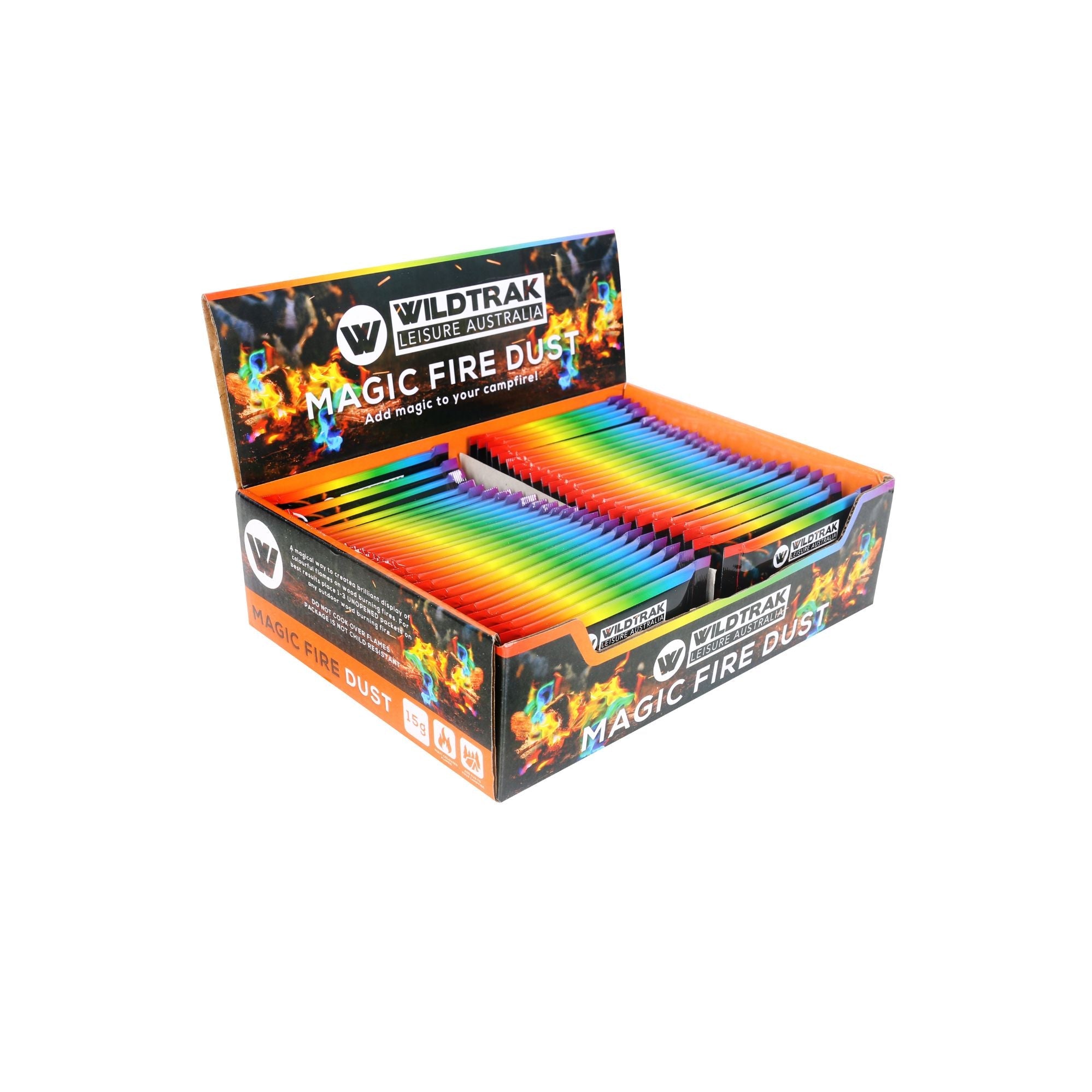 Wildtrak Magic Colour Fire Flame 15g Sachet Single