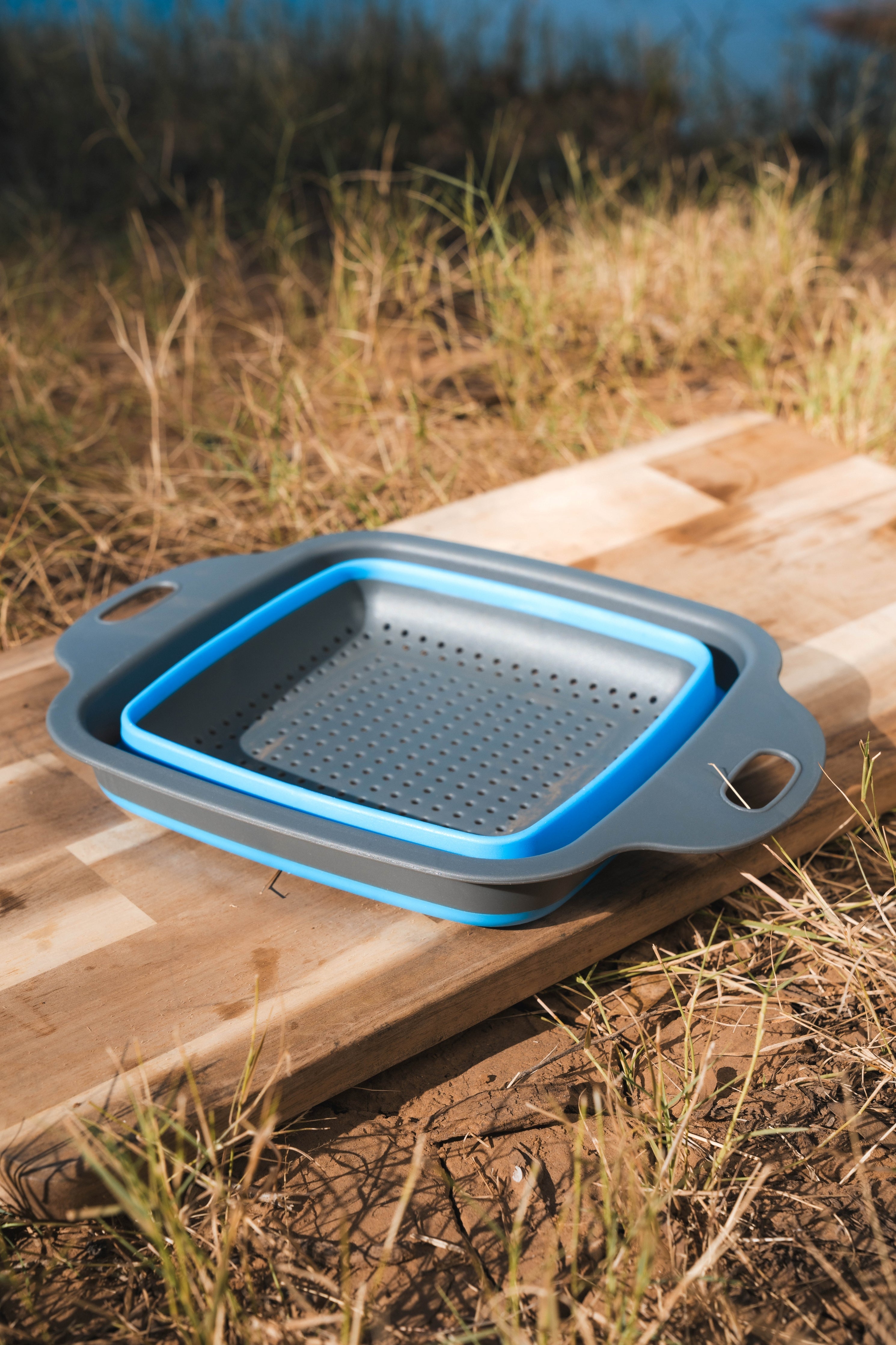 Collapsible Strainer with Handles 29x22x8cm