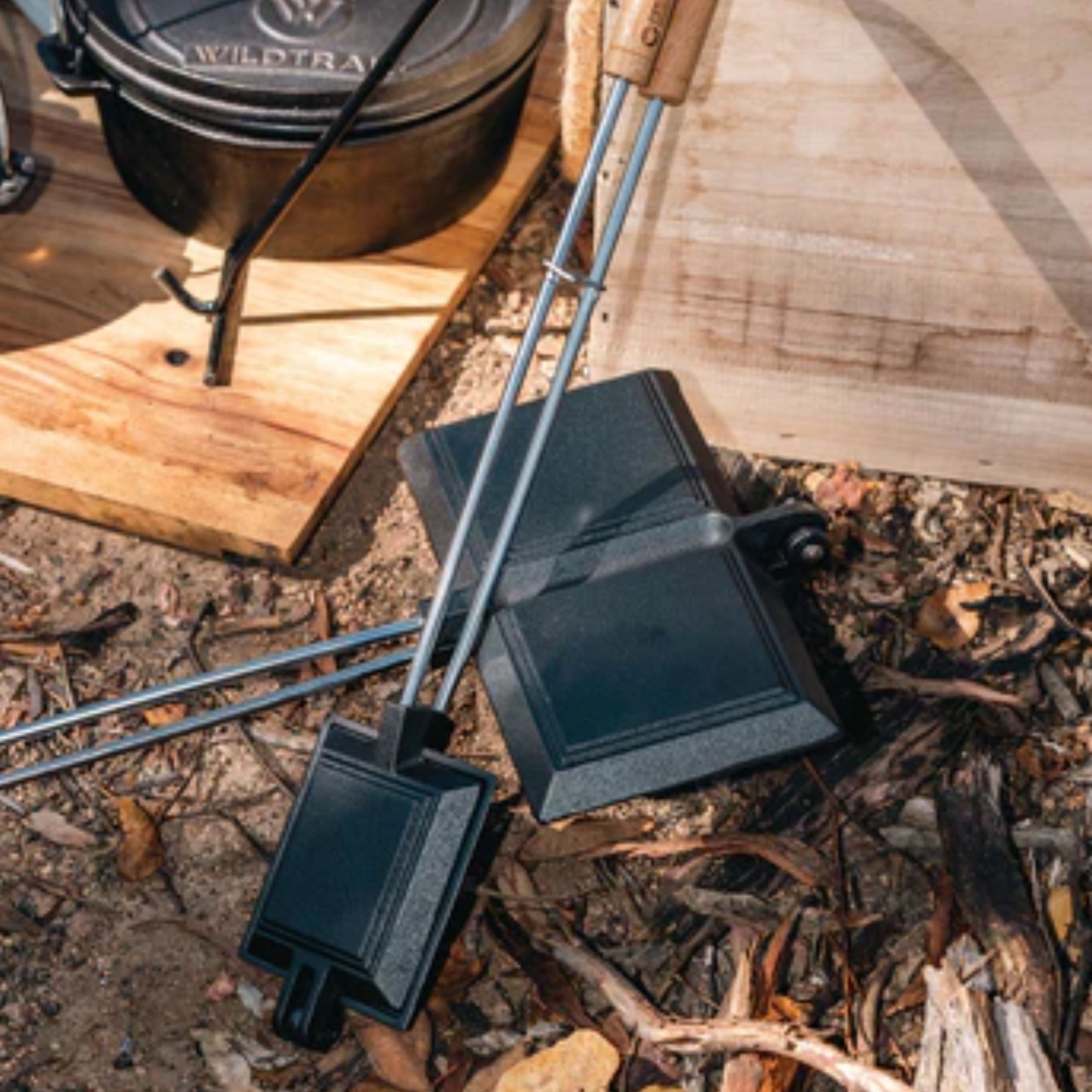 Wildtrak Jumbo Single Jaffle Iron