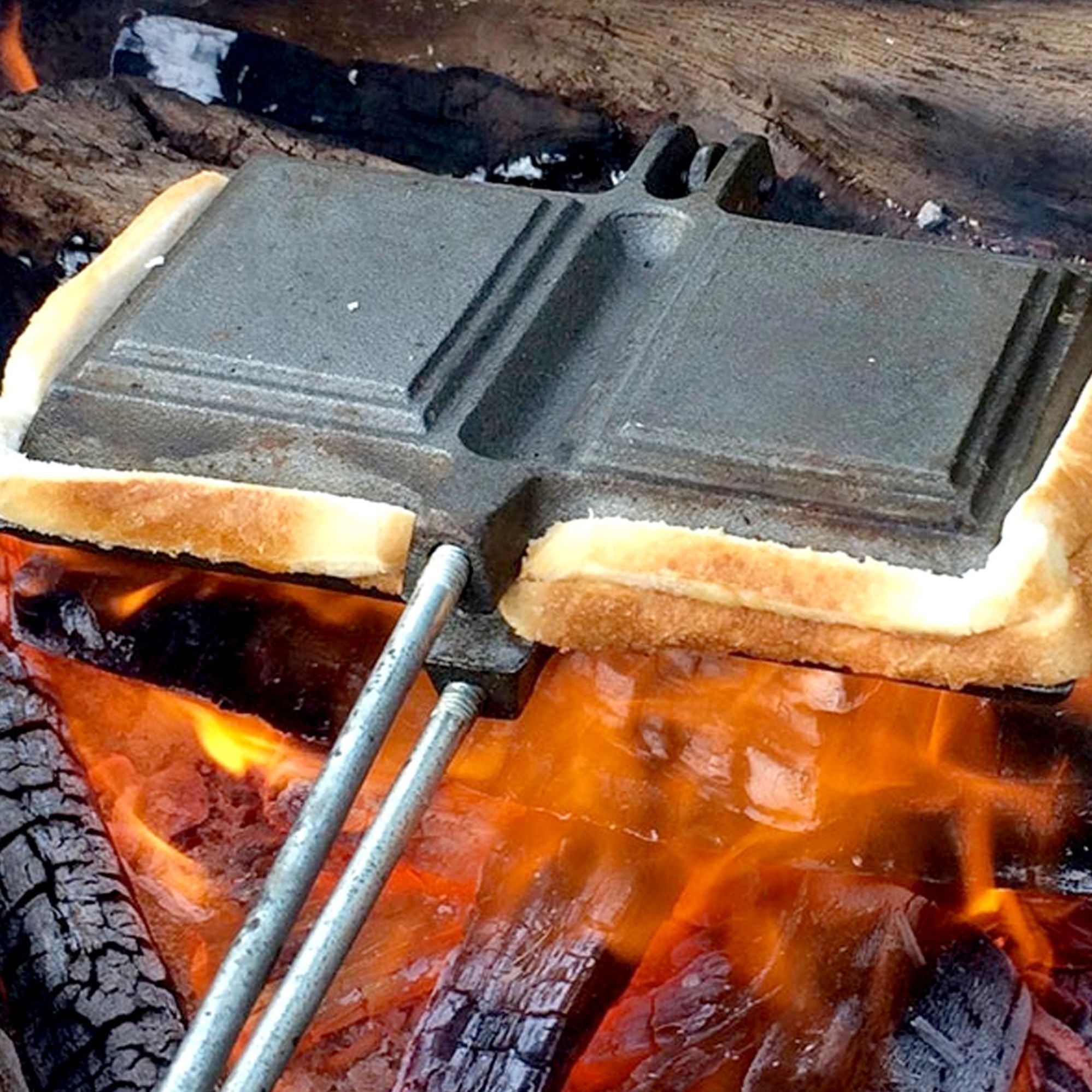 Wildtrak Jumbo Double Jaffle Iron 53cm