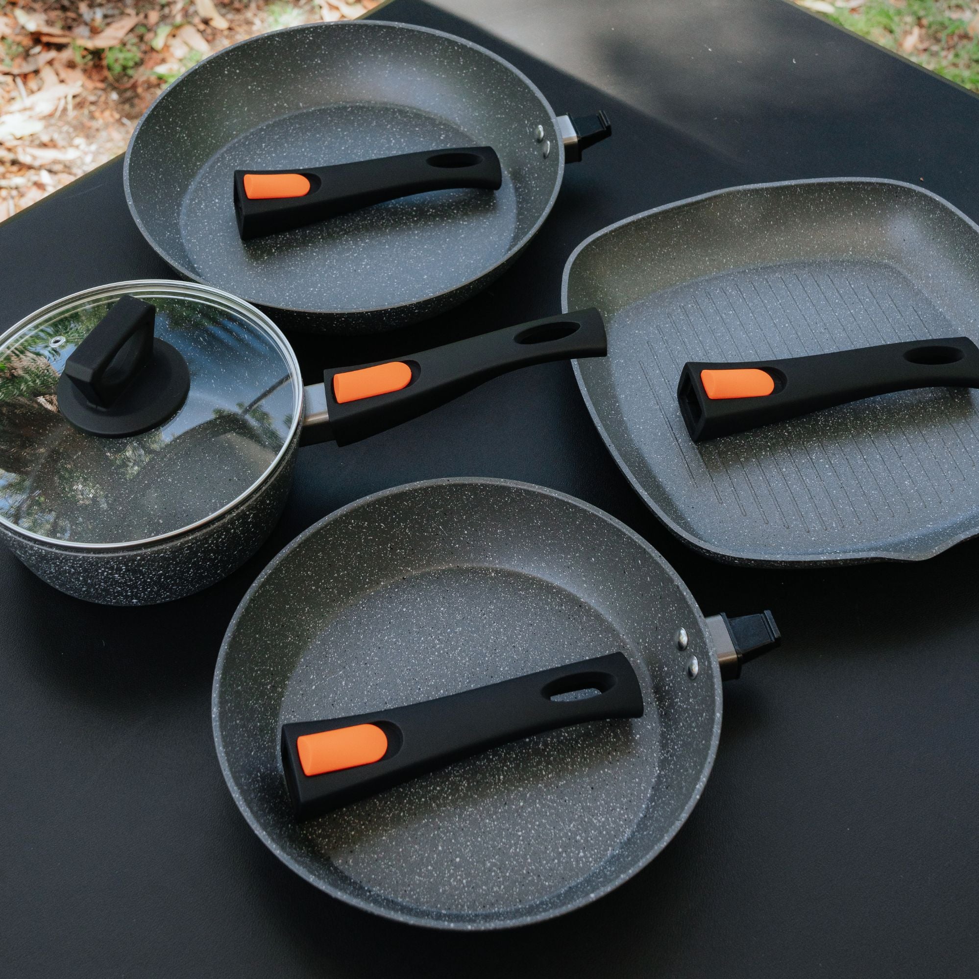 Wildtrak 24cm Non-stick Safe Fry Pan with Detachable Handle