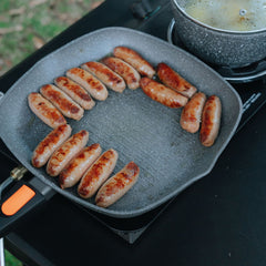 Wildtrak Non-stick Induction Safe Grill Pan with Detachable Handle 28cm