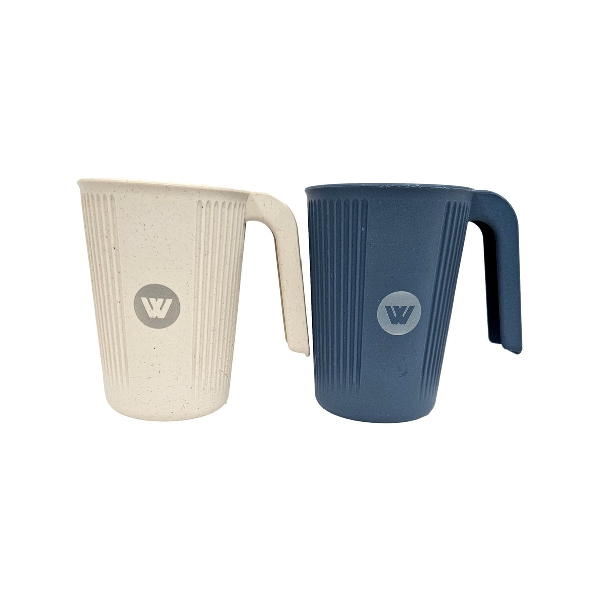 Wildtrak Wheat Straw Cup with Handle 350ml – Beige or Blue
