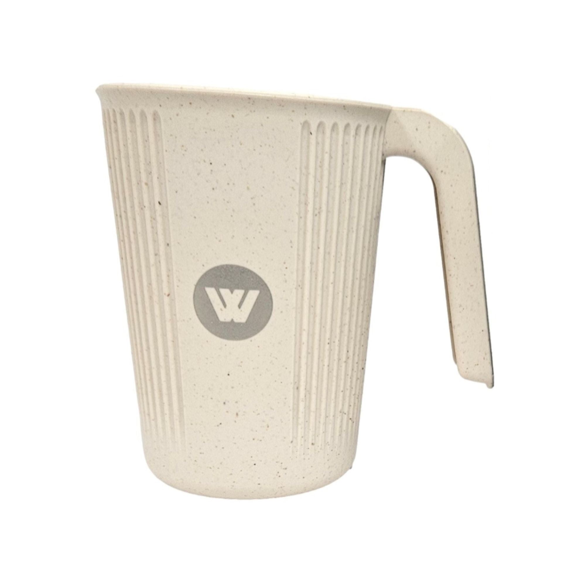 Wildtrak Wheat Straw Cup with Handle 350ml – Beige or Blue