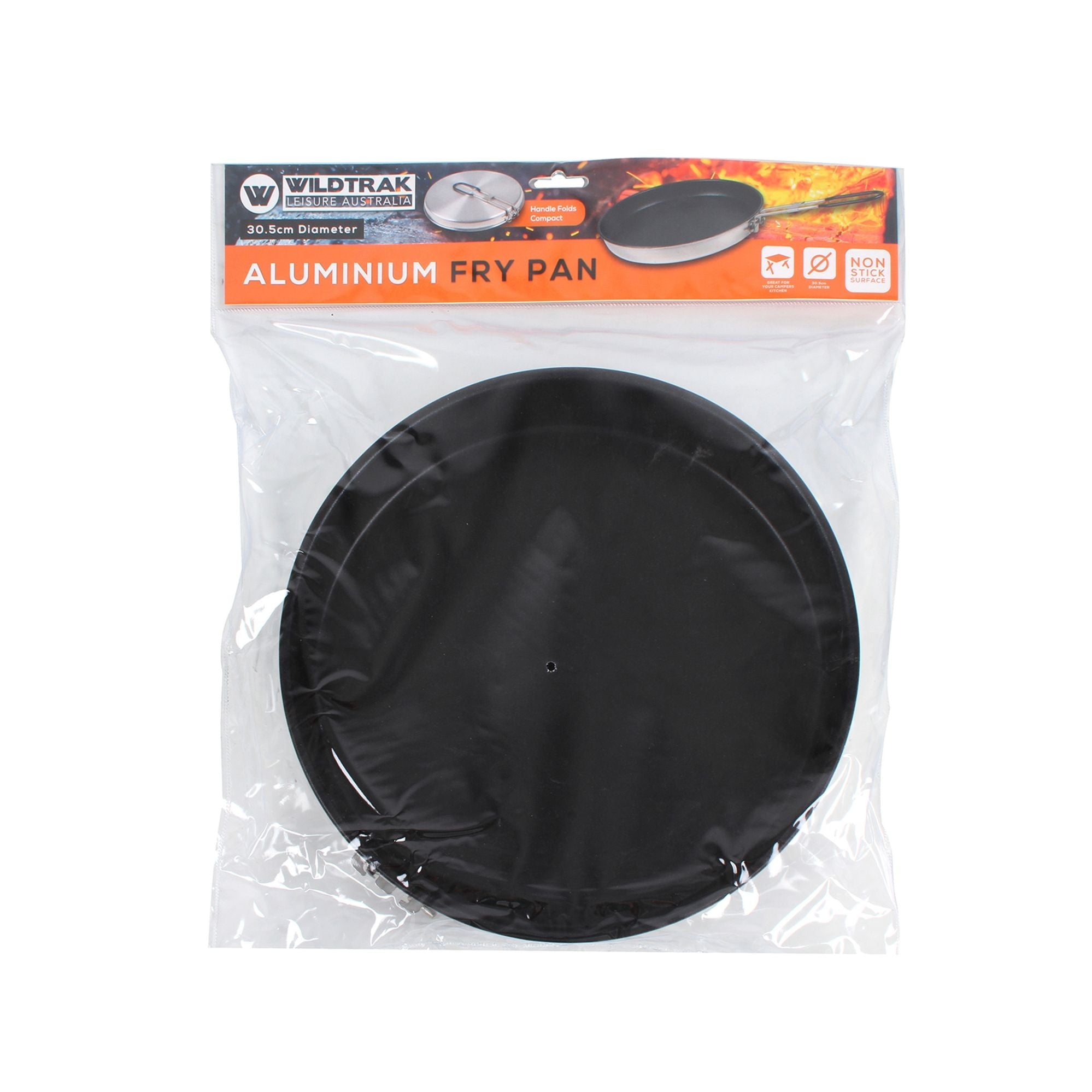 Wildtrak Aluminium Non-stick Frying Pan with Folding Handle 30.5cm