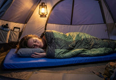 Wildtrak Single 50mm Open Cell Camping Mat 190 x 60 x 5cm, Blue