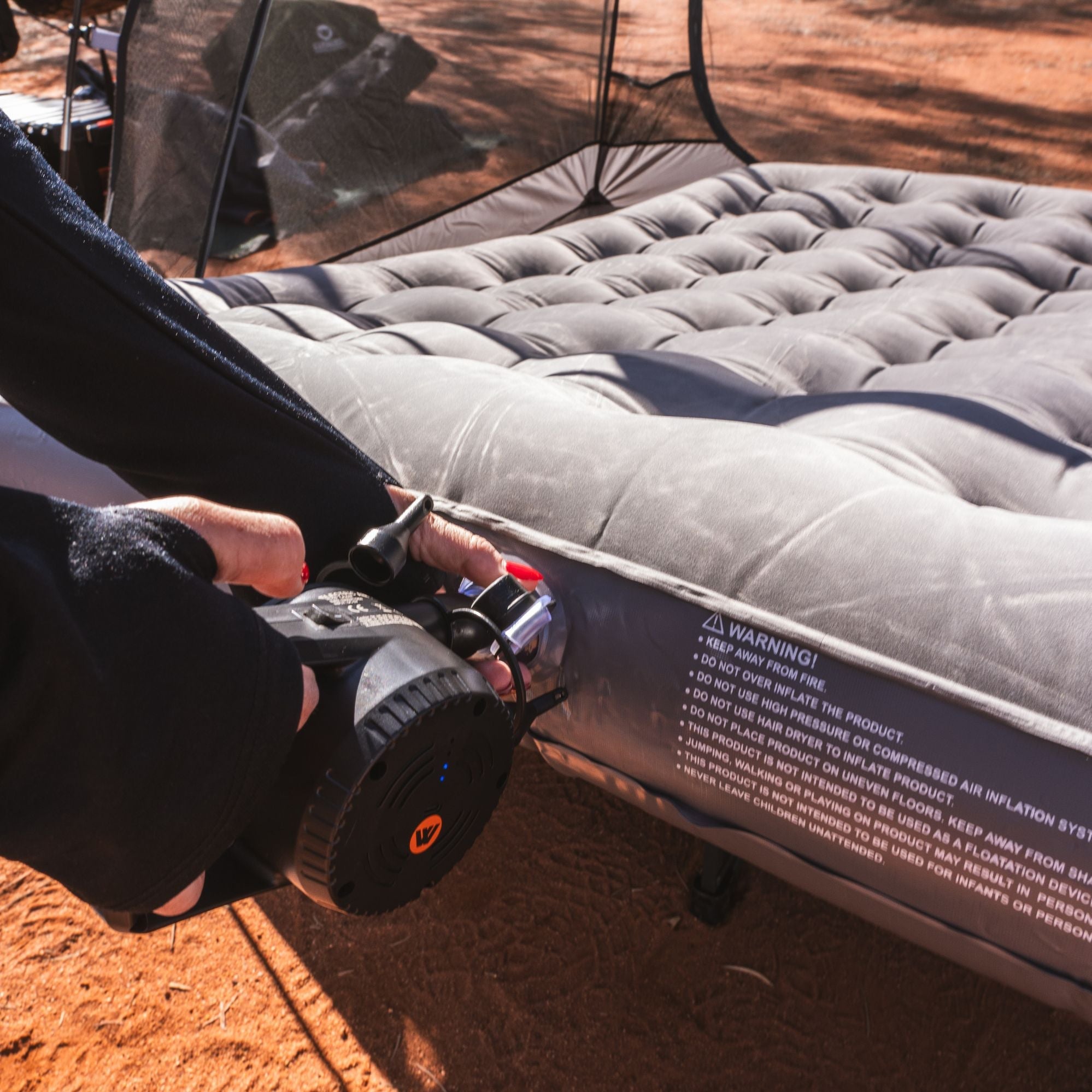 Wildtrak Double Air Mattress 191 x 137 x 23cm