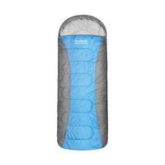 Wildtrak +5°C to +10°C Forrest Junior Kids/Youth Hooded Sleeping Bag, 65 x 205cm