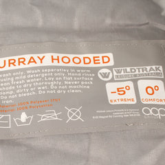 Wildtrak -5°C to -0°C Murray Hooded Sleeping Bag, 80 x 230cm