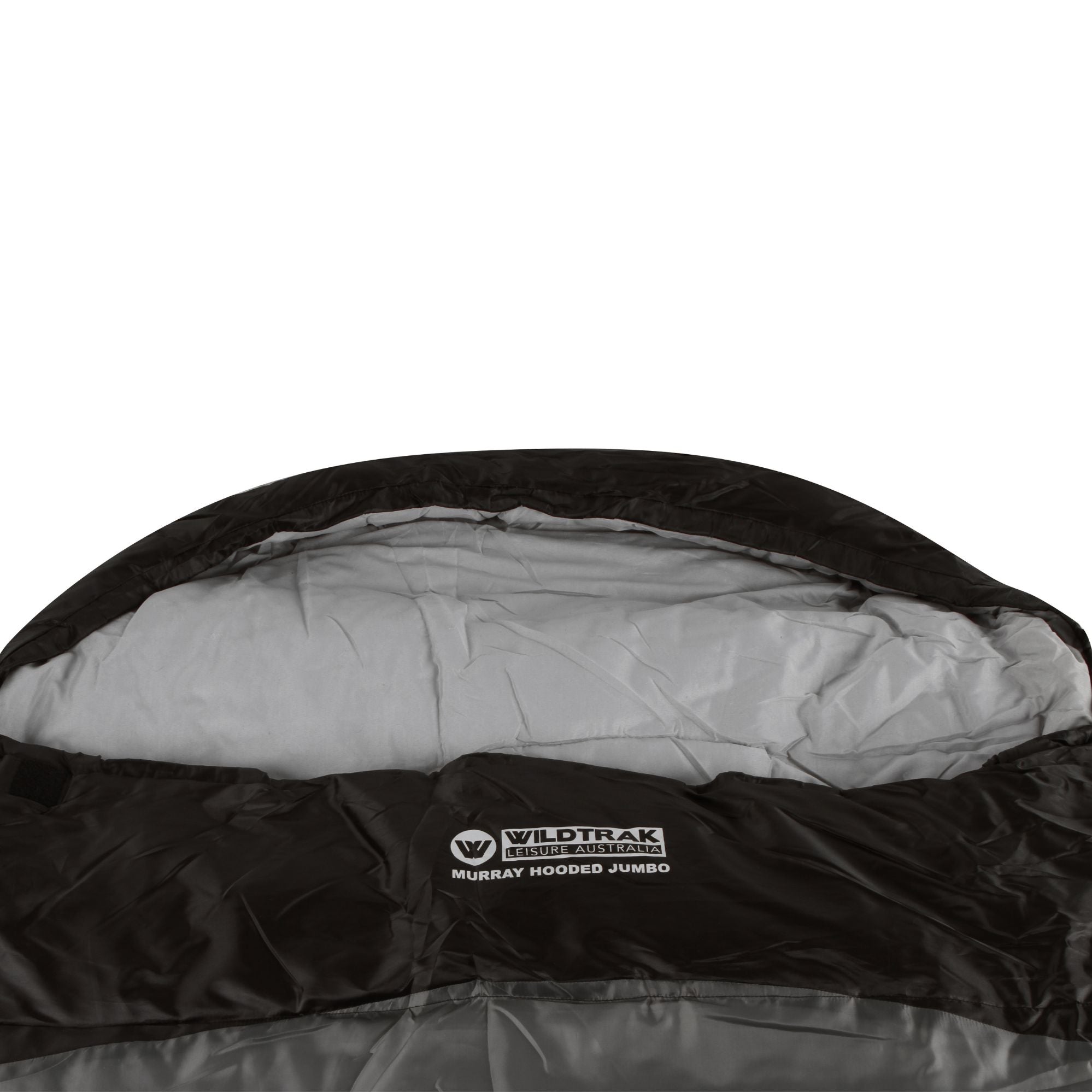 Wildtrak 0°C to -5°C Murray Jumbo Hooded Sleeping Bag, 90 x 24cm