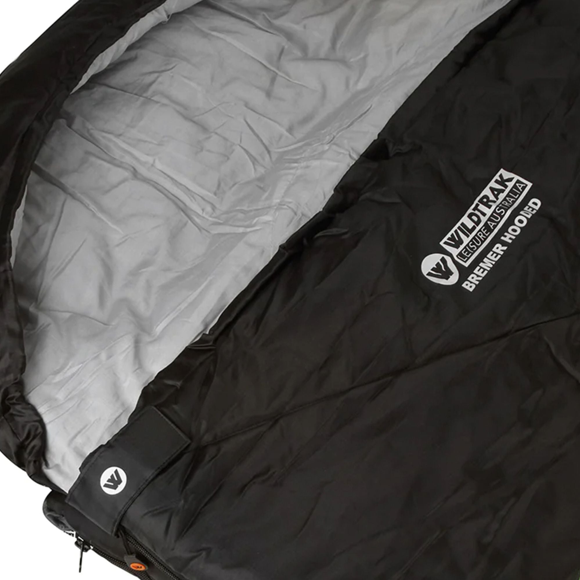 Wildtrak -5°C to 0°C Bremer Junior Kids/Youth Hooded Sleeping Bag, 65 x 170cm