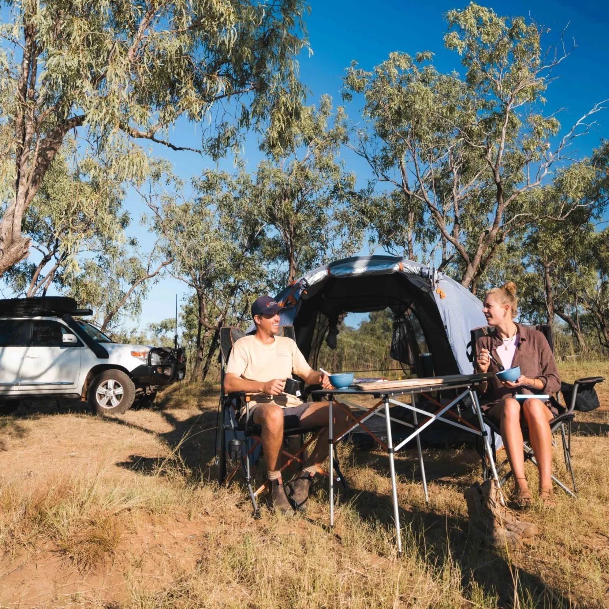 Wildtrak Tanami Series II 6V Dome Tent with Front Vestibule