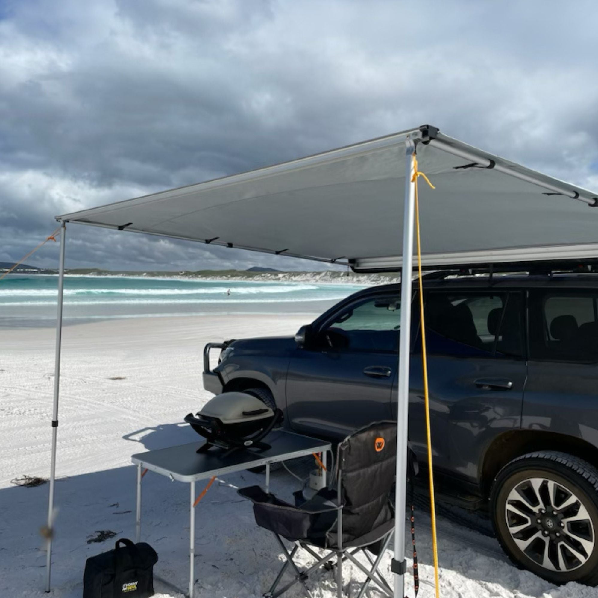 Wildtrak Evo Deluxe 2.5x2.5 Adjustable Height 4WD Waterproof Side Awning