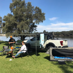 Wildtrak Evo Deluxe 2.5x2.5 Adjustable Height 4WD Waterproof Side Awning