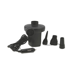 Wildtrak 12V Electic Air Pump with 3 Nozzles, Inflate and Deflate Function