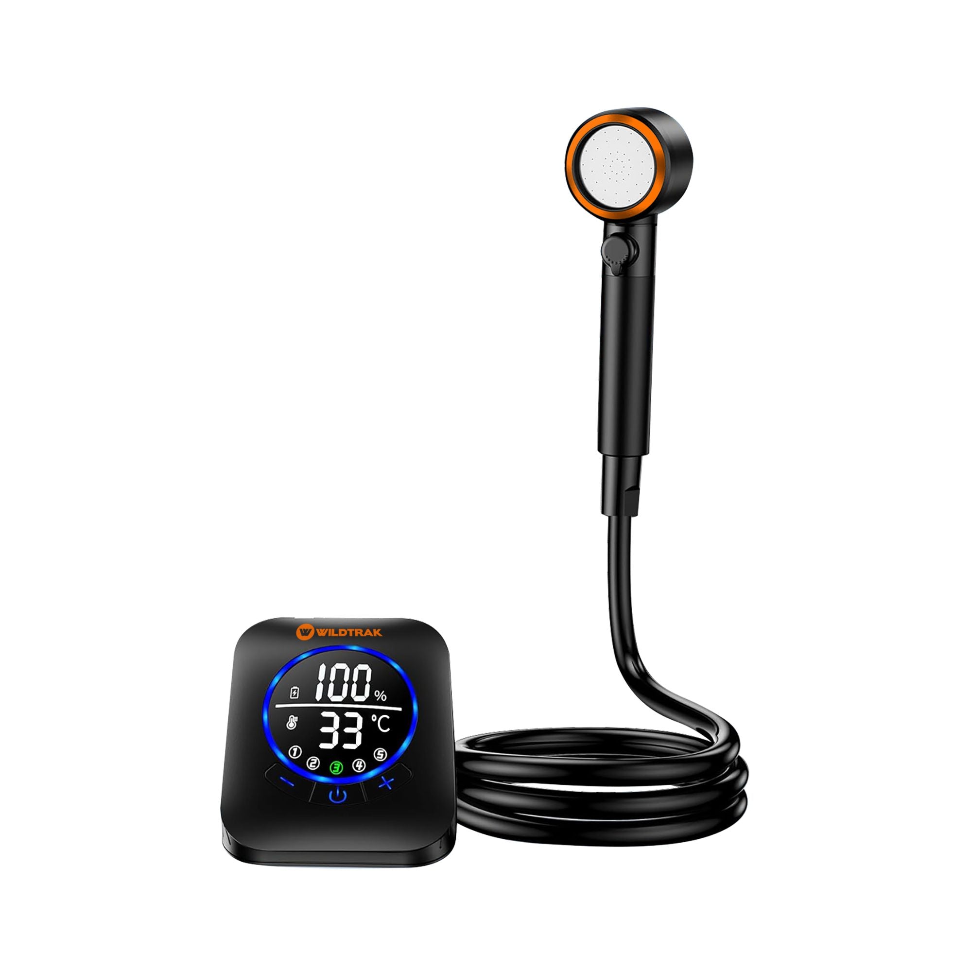 Wildtrak Portable Rechargeable Camping Shower