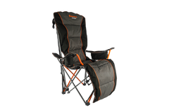 Hamelin Reclining Camp Chair Lounger, 150kg Weight Capacity, Durable Contruction, 100% Ripstop Polyester