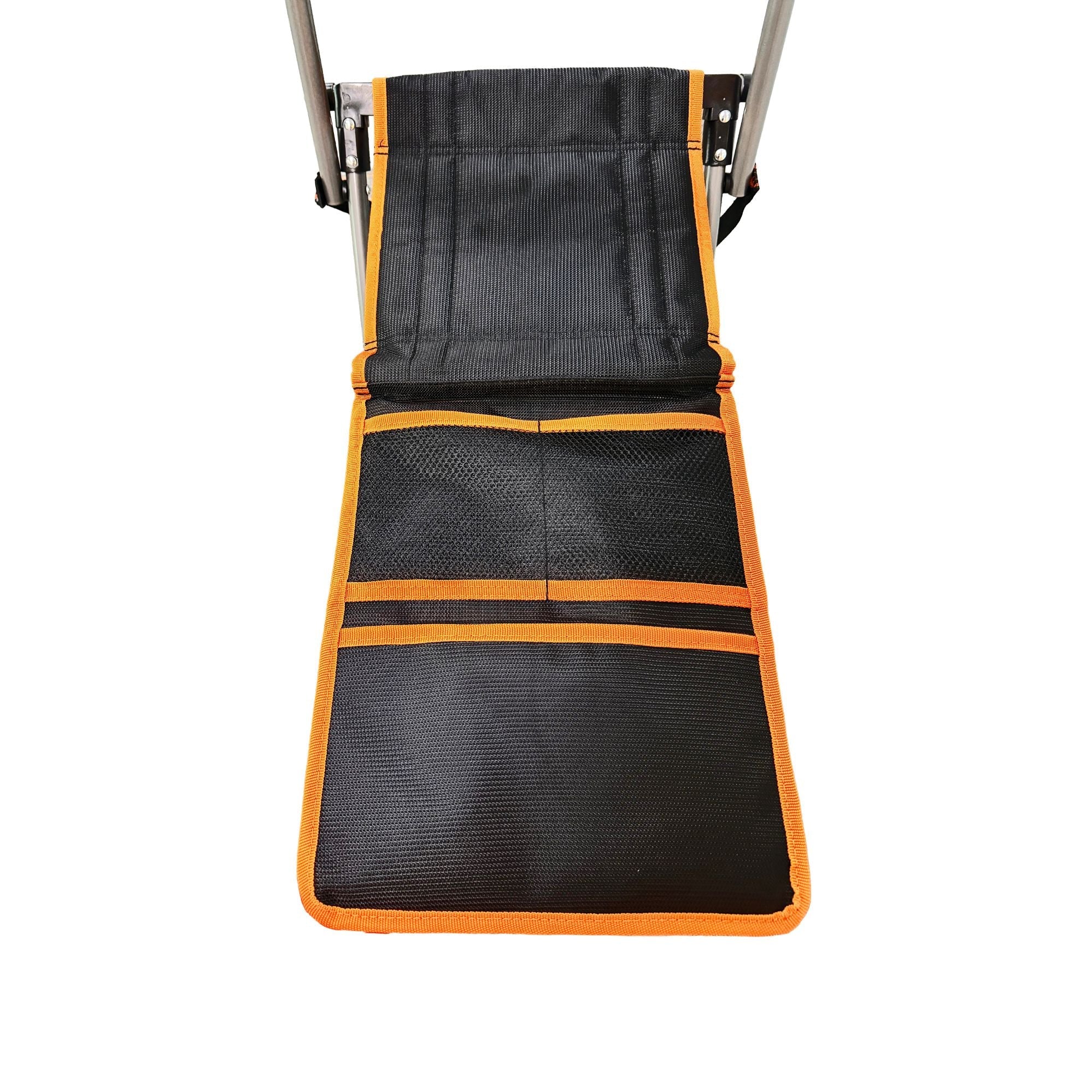 Wildtrak Cobar Compact Tri-fold Backrest Stool 64x27.5x30cm, 120kg Weight Rating