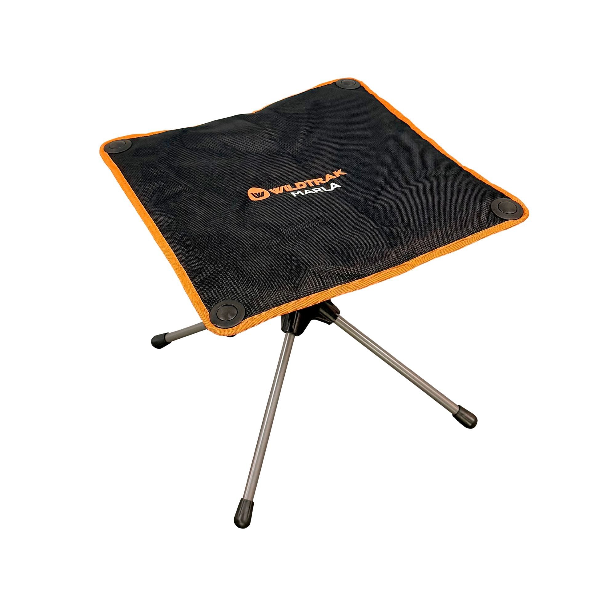 Wildtrak Marla Compact Folding Padded Stool 40x44.5x44cm, 120kg Weight Rating