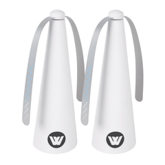 2pk Rechargeable Fly Repeller Fans | USB-Powered Insect Repellent with Soft Blades & Silent Operation