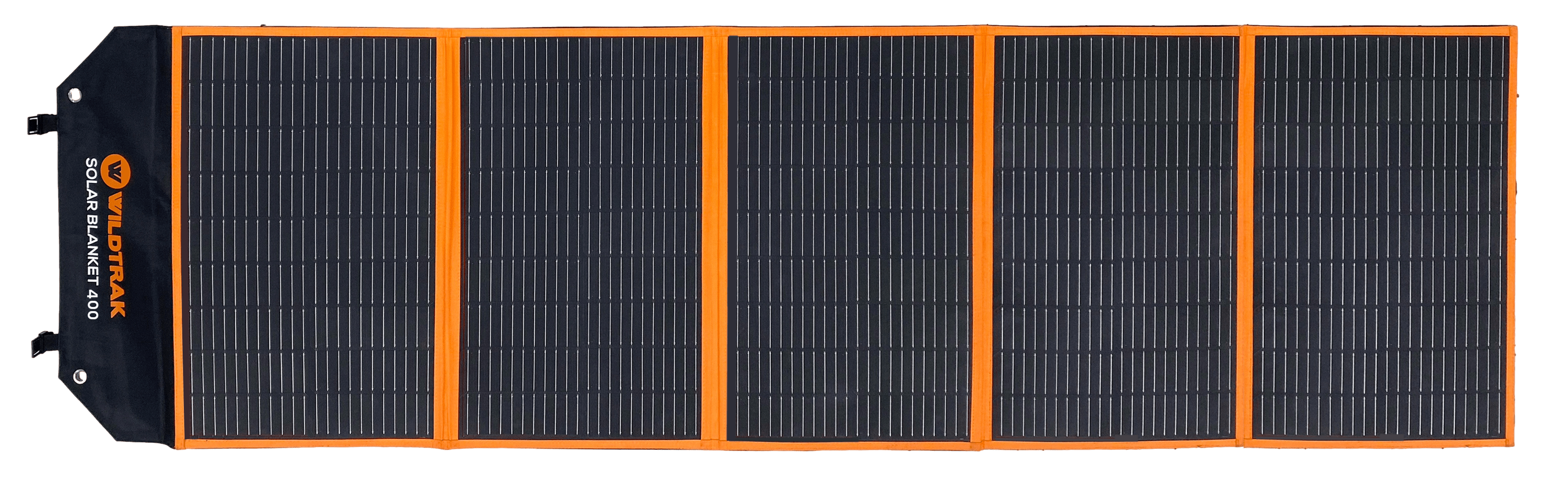 Wildtrak 400W Folding Solar Blanket A-Grade with ETFE Coating, Built in Stand, & Carry Bag