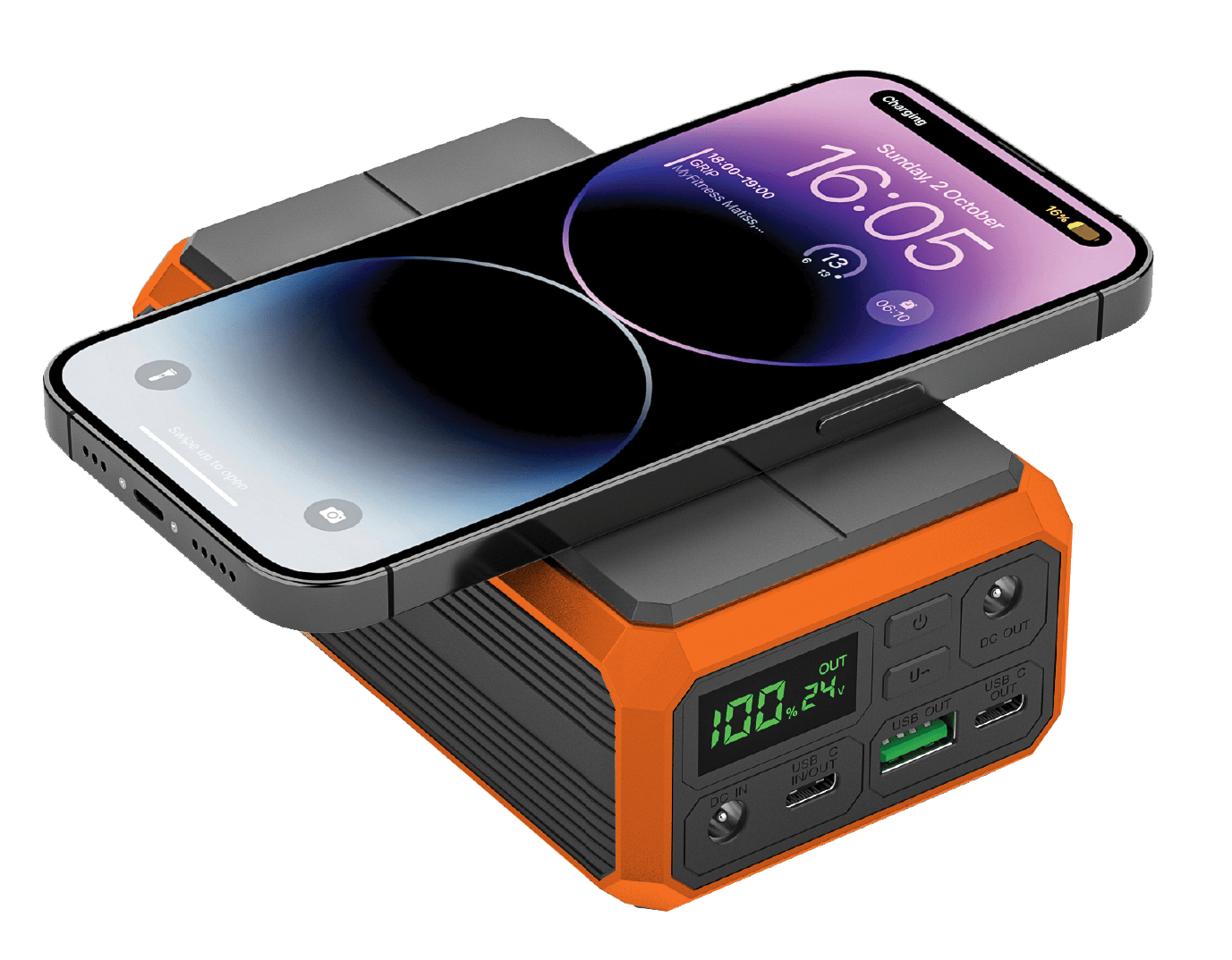 Power Tank Buddy Mini Portable Power Station | 27Ah Lithium-Ion Battery | Compact Power Supply for Camping, Travel & Emergency Use