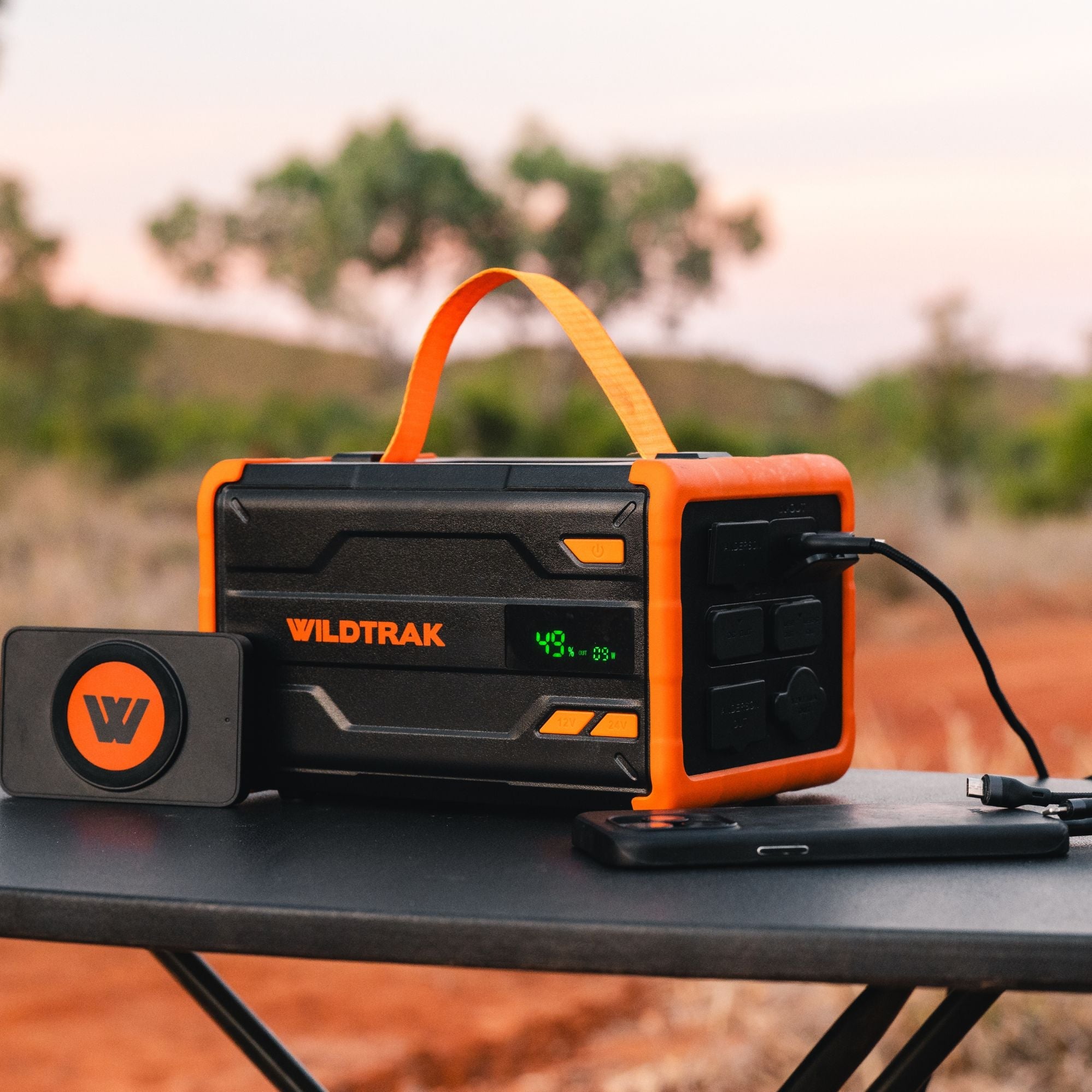 Power Tank Buddy 30Ah Portable Lithium Power Station With Charge N Go