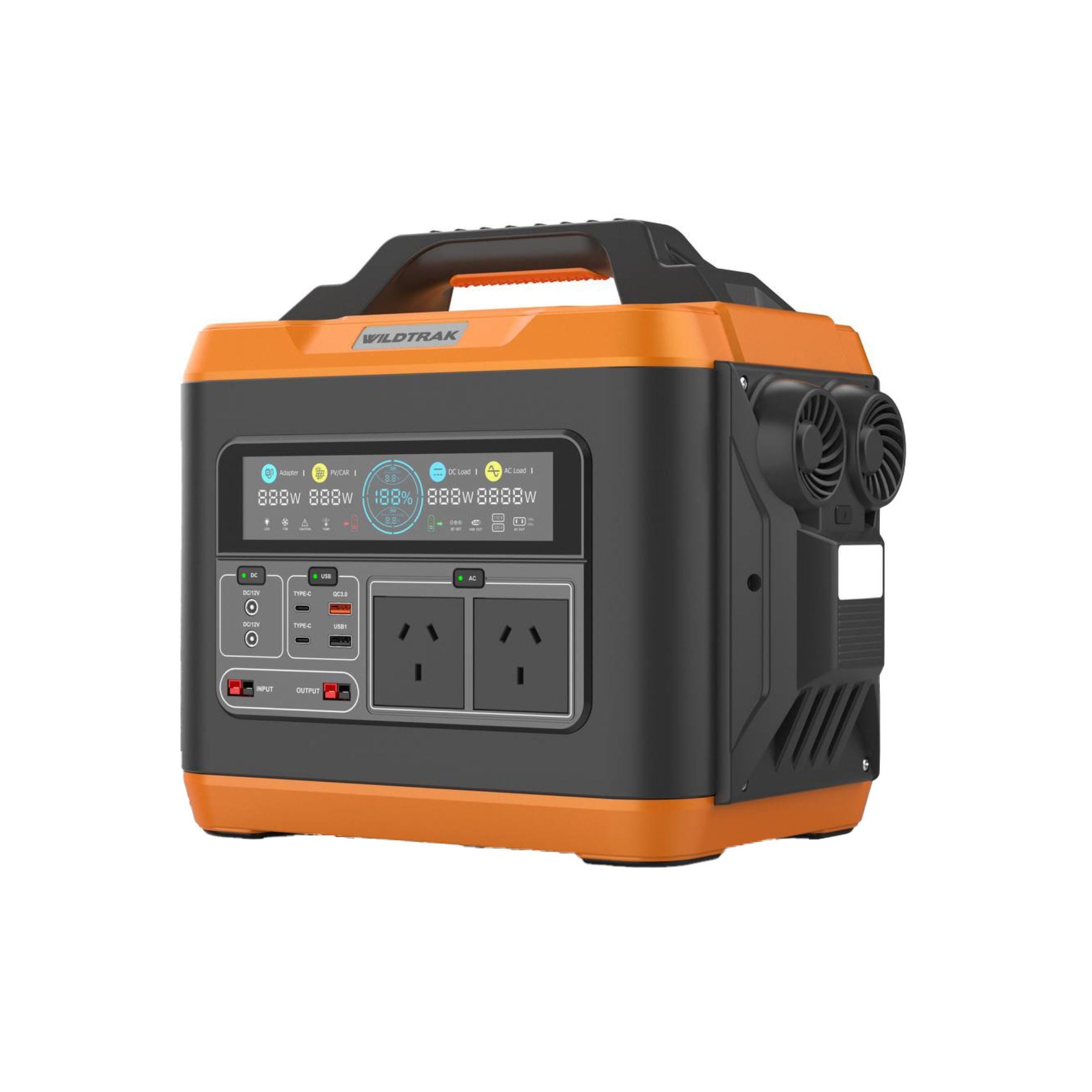Wildtrak Power Tank Pro 1000 78Ah Power Station & 240W Solar Blanket Bundle