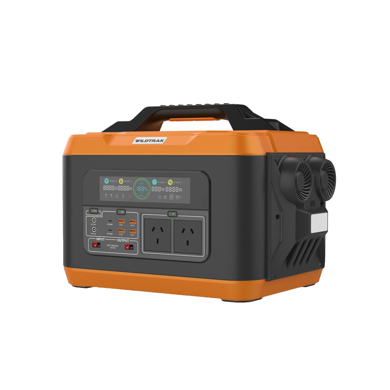 Wildtrak Power Tank Pro 2400 Portable Power Station - 157Ah LiFePO4 Battery