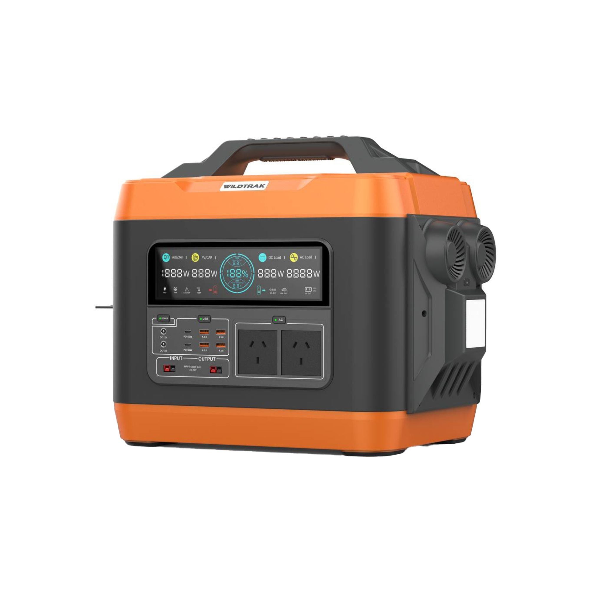 Wildtrak Power Tank Pro 3000 Power Station & 300W Solar Blanket Bundle
