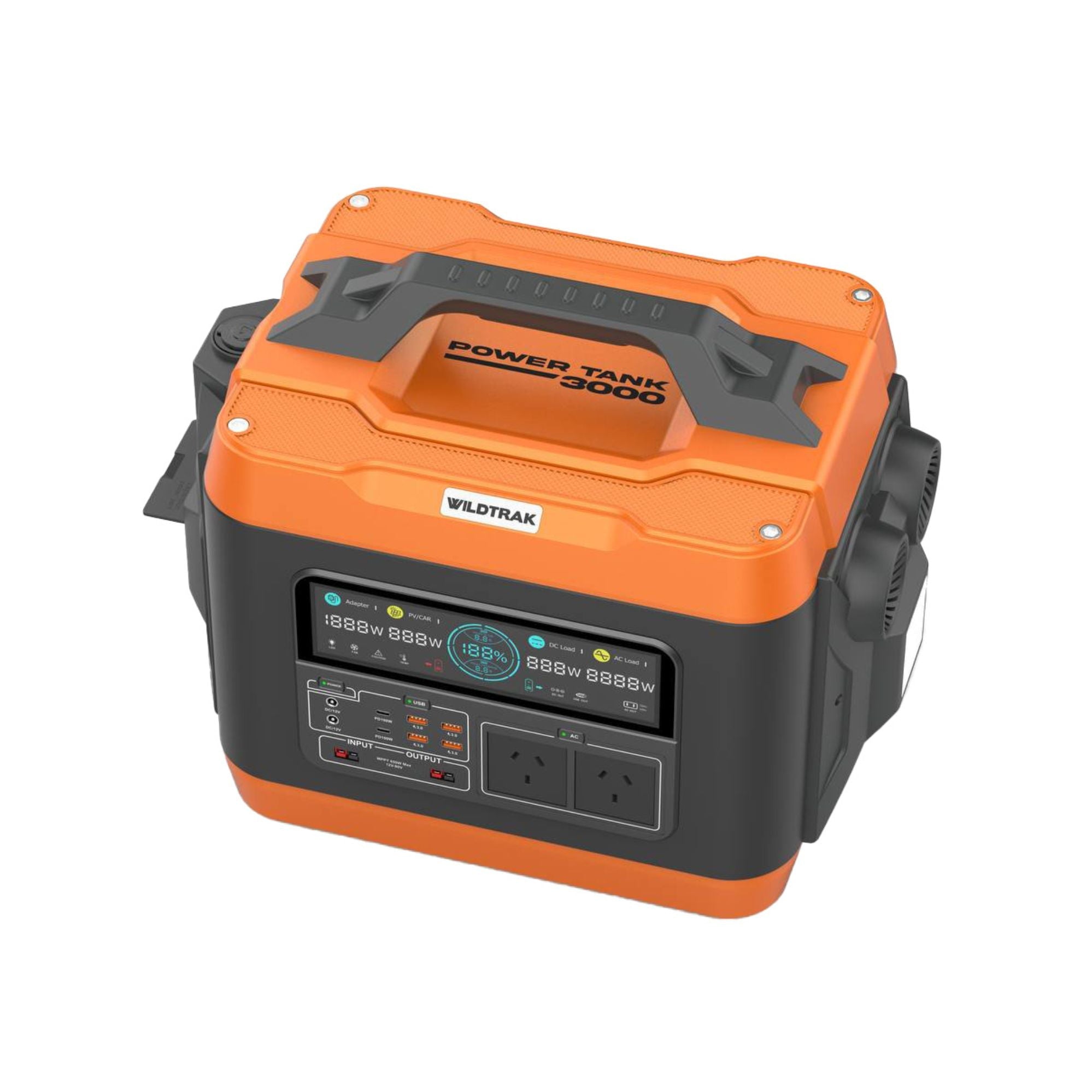 Wildtrak Power Tank Pro 3000 Power Station & 300W Solar Blanket Bundle