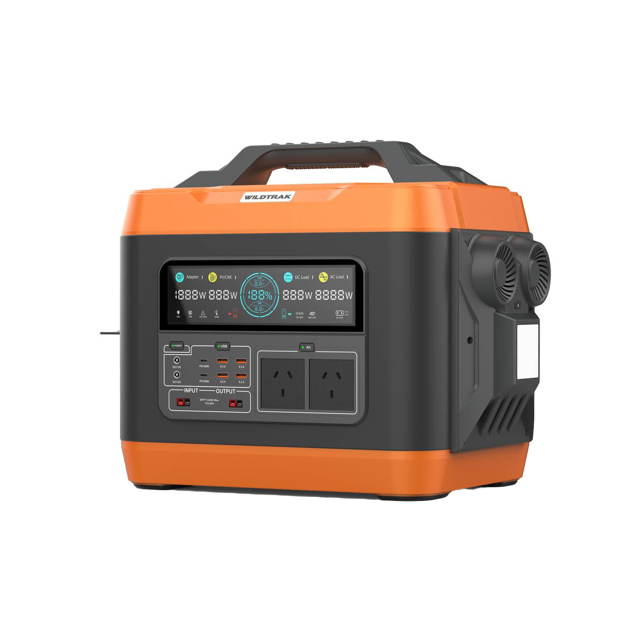 Wildtrak Power Tank Pro 3000 Portable Power Station - 225Ah LiFePO4 Battery