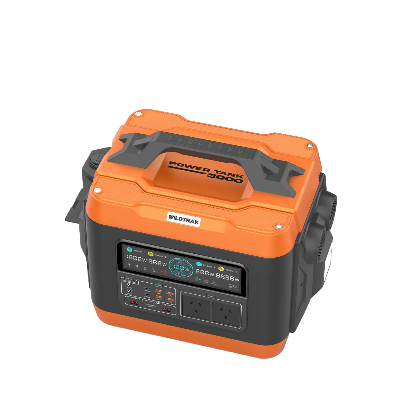 Wildtrak Power Tank Pro 3000 Portable Power Station - 225Ah LiFePO4 Battery