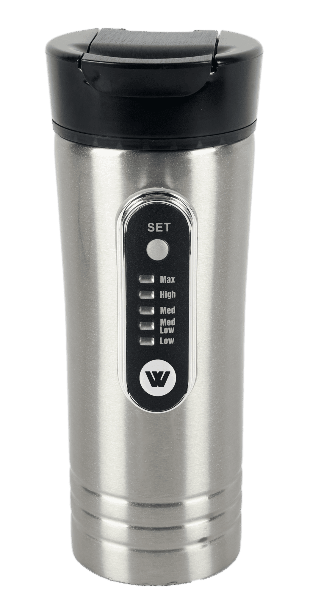 Offroad 12V Travel Mug | 450ml Electric Heated Mug with Secure Lid for Car, 4WD & Worksite Use