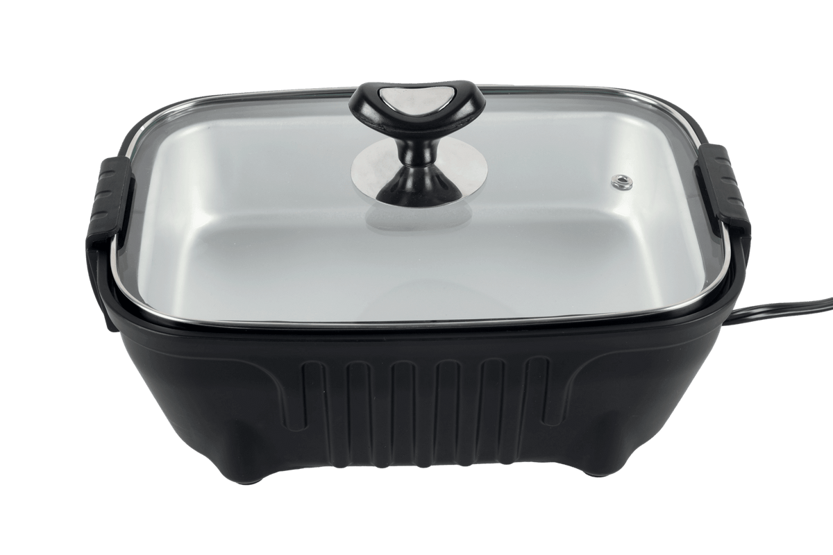 Offroad Portable 12V Roaster Stove | 1.9L Electric Cooker for 4WD Touring, Camping & Travel