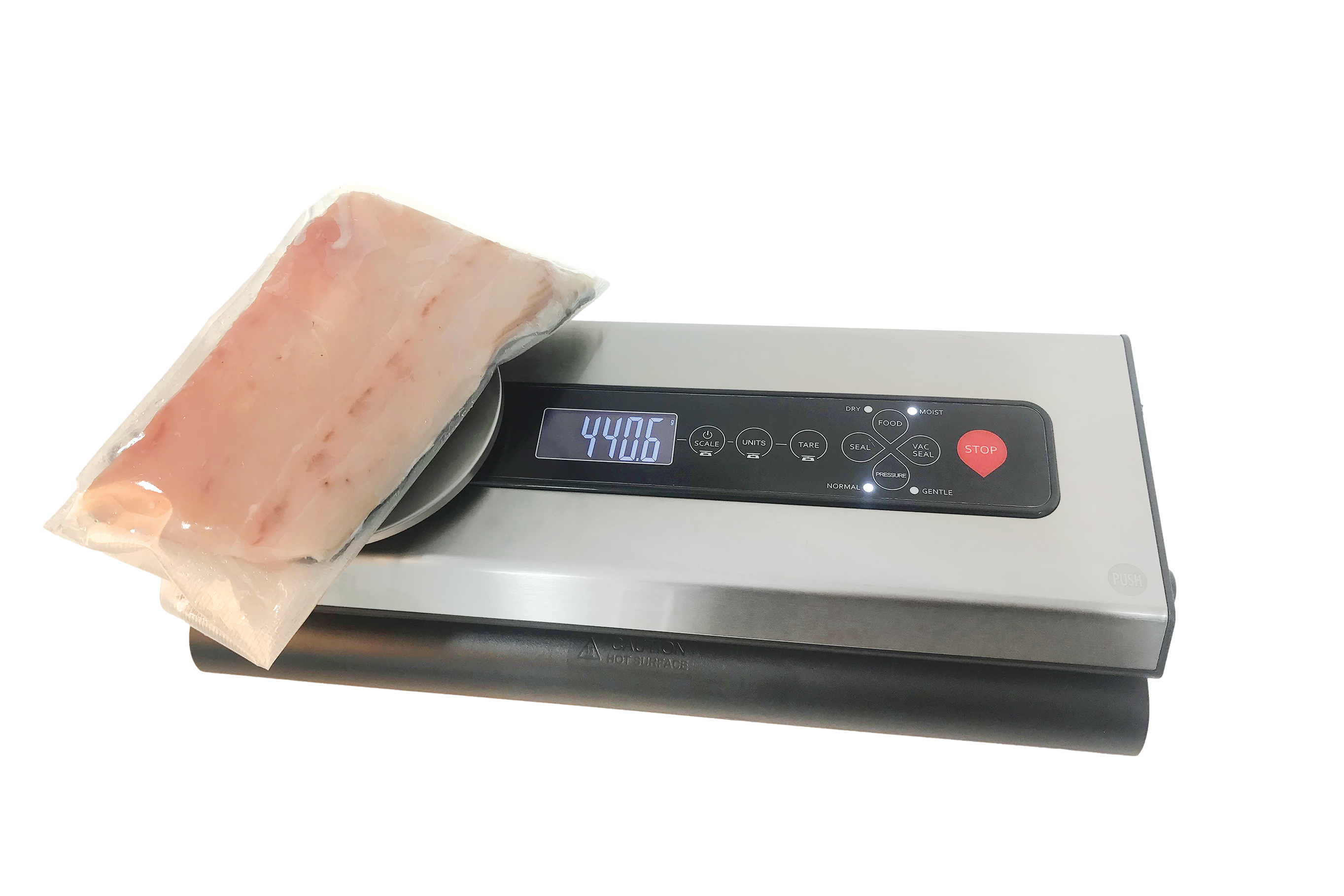 DELUXE 12V/240V VACUUM SEALER WITH REMOVABLE SCALE