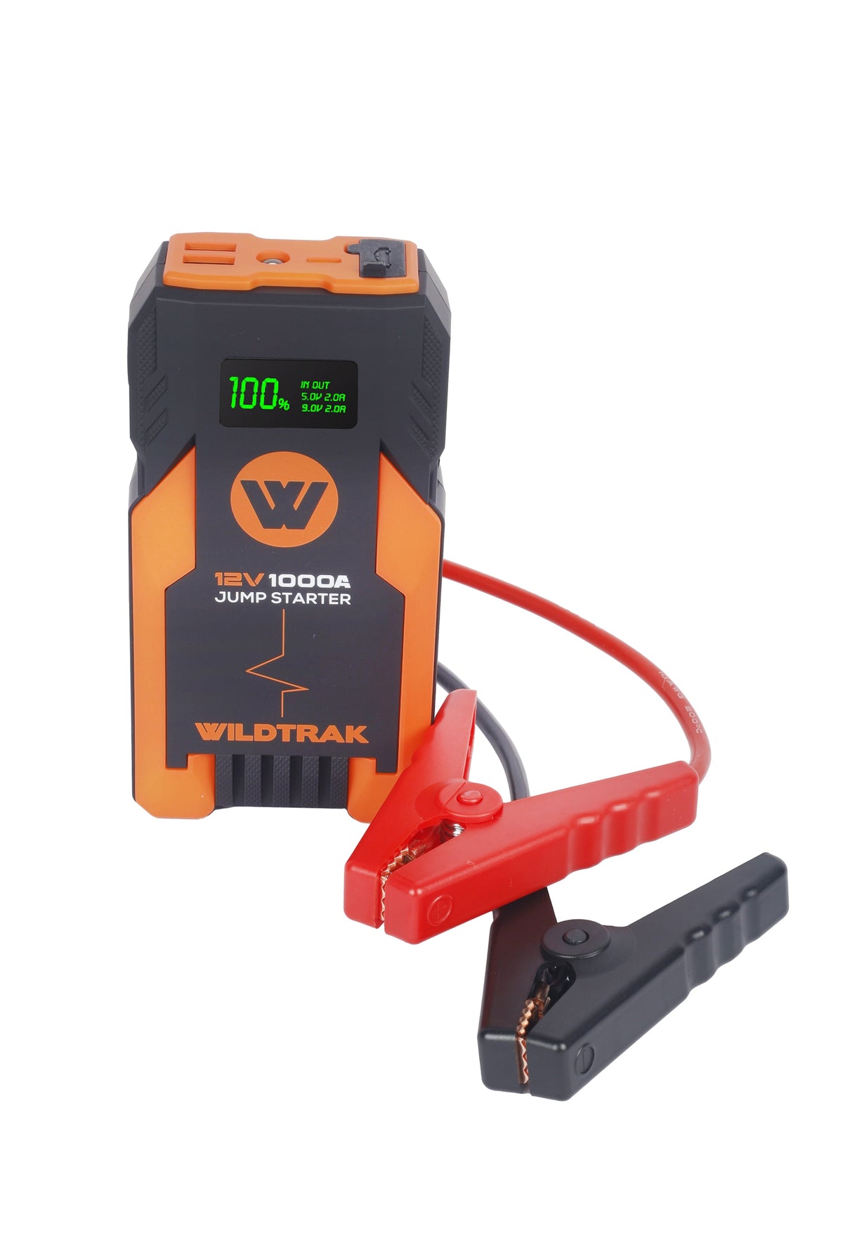 1000A 12KMAH HP Lithium Car and 4WD Jump Starter (Petrol & Diesel) with Hard Case and USB Port