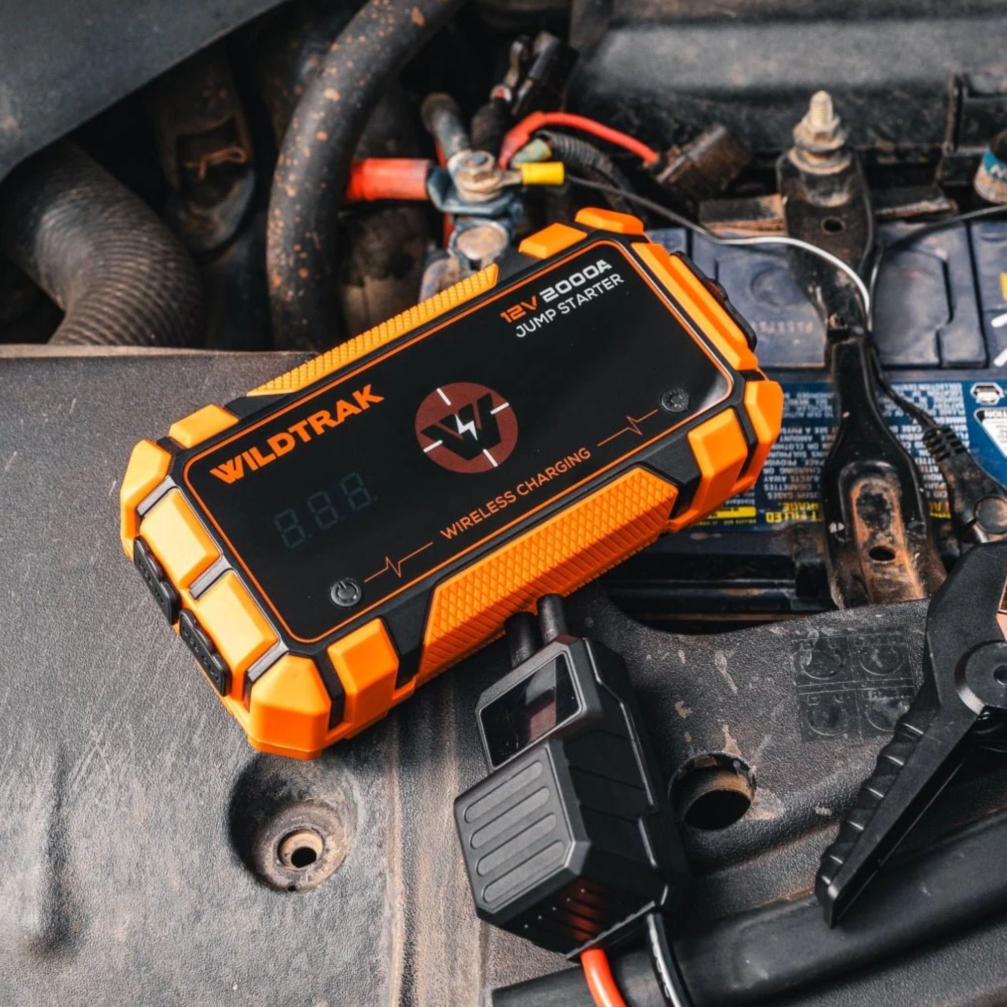 Wildtrak Heavy-Duty 2000A 16KMAH HP Lithium Jump Starter (Petrol & Diesel)